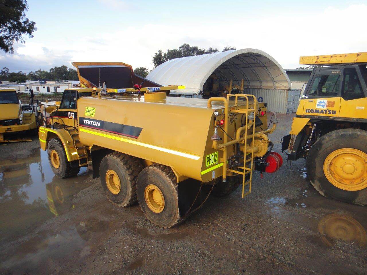 Water Cart Hire Oprema